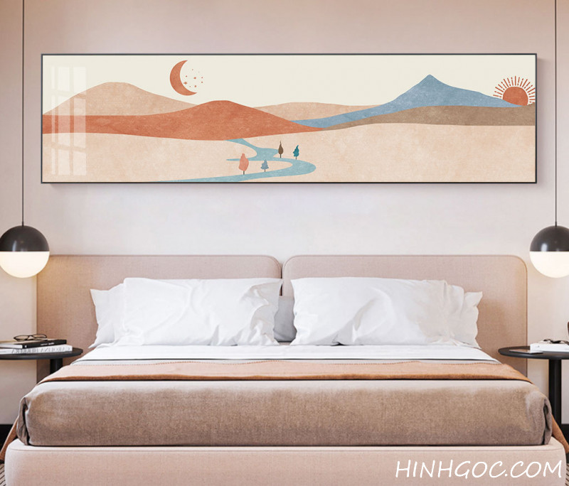 File tranh ngang trừu tượng hiện đại - HQ-403