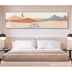 File tranh ngang trừu tượng hiện đại - HQ-403