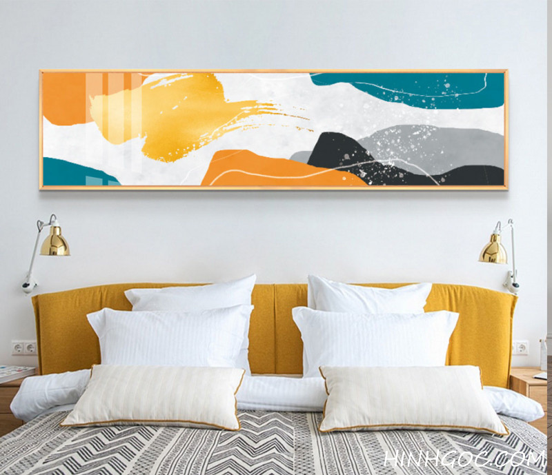 File tranh ngang trừu tượng hiện đại - HQ-404