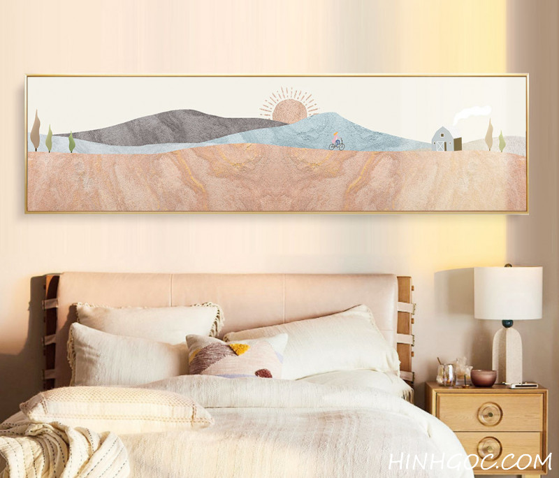 File tranh ngang trừu tượng hiện đại - HQ-406